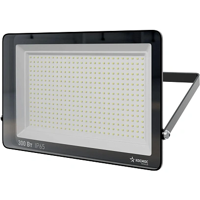 Прожектор светодиодный КОСМОС PREMIUM 300Вт, 30000 Лм, IP65, 6500К
