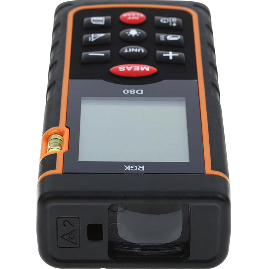 Дальномер лазерный RGK D80 (4610011871832)
