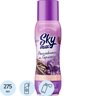 Освежитель воздуха Skymax Air Emotions Расслабление и Гармония275мл сух рас