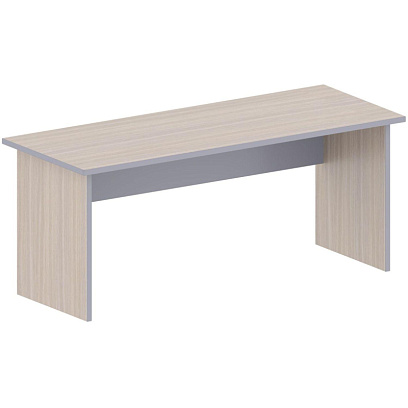Стол Easy Business (436,256) светлый дуб/серый (430/440) Ш1800