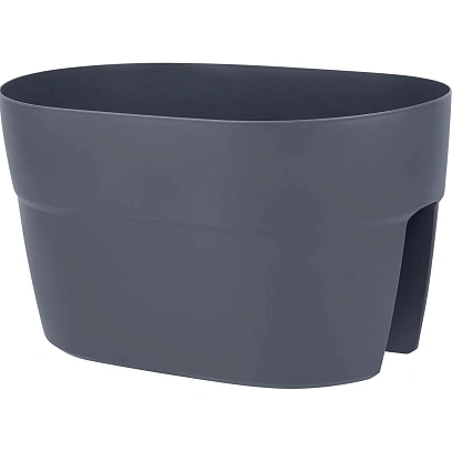 Ящик балкон.перил InGreen Villa de Fiori,40см,12л фиксат,вулкан IG660310026