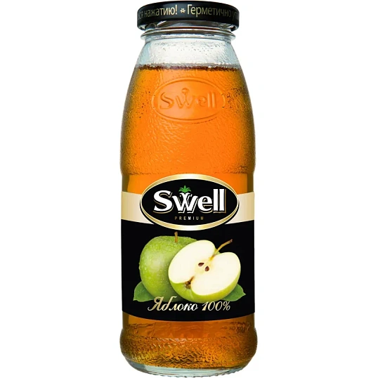 Сок SWELL яблочный осветл. 0.25 л