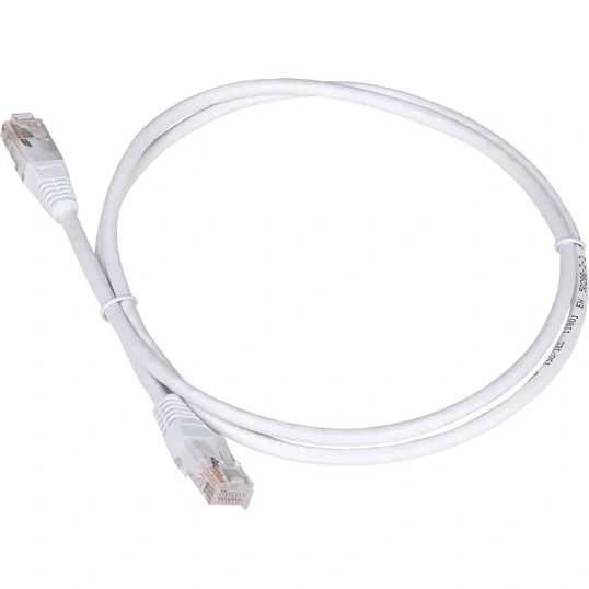 Патч-корд TWT TWT-45-45-0.3-WH UTP кат.5e, 0.3 м, белый