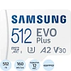 Карта памяти Samsung EVO Plus microSD 512GB MB-MC512SA/KR