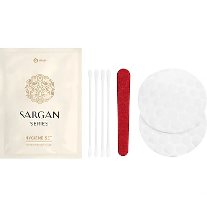 Набор косметический гигиенический 'Sargan' (флоу-пак) 300шт/наб