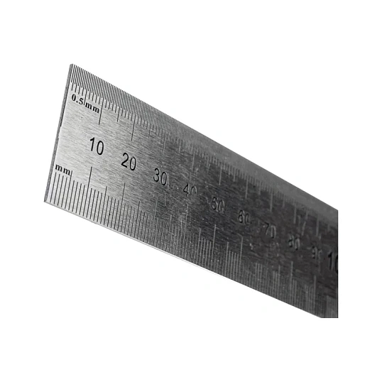 Линейка  измерительная 1000х35 мм металлическая Micron 34313