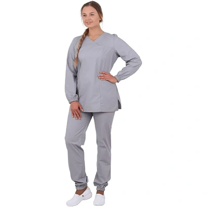 Костюм МАРТА ХАССП жен. цв.серый (Кос864)(р.40-42) р.158-164
