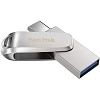 Флеш-память SanDisk Ultra Dual Drive Luxe64GB/USB-C/серебр(SDDDC4-064G-G46)