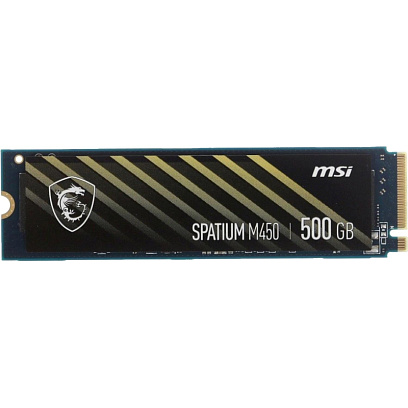 SSD накопитель MSI SPATIUM M450 500GB V1 M.2 PCIE4.0x4(S78-440K380-P83)