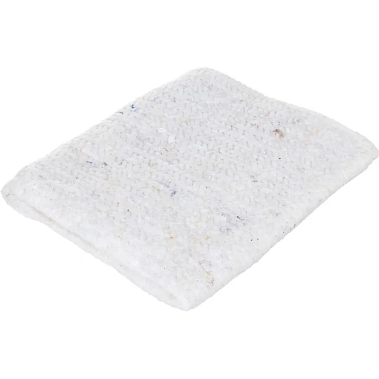 Тряпка для пола белая 50х60 см редкопрошивная 180г/м2