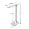Светильник Ultraflash UF-802 C01 белый (Led настольный, 12Вт, 3ур. ярк CCT)