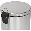 Ведро мусорное с педалью и доводчиком Luscan 20 л, матовое, нерж сталь