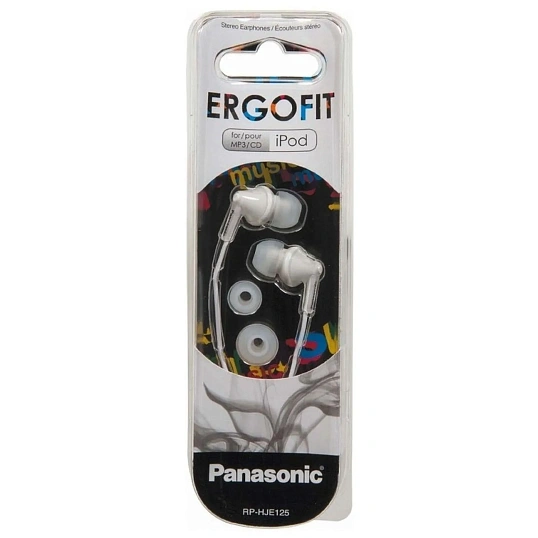 Наушники Panasonic RP-HJE125E-W, белый