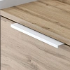 Тумба мобильная Комус Мебель К-Loft 241T003 434х400х555 дуб натур/белый