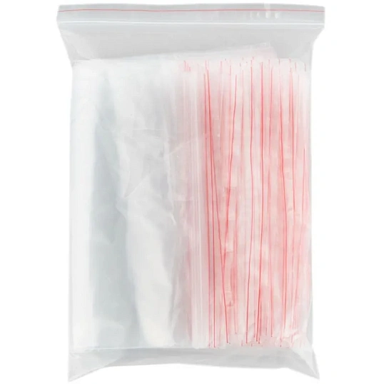 Пакет с замком (Zip Lock) 25 х 35 см, 40 мкм, 100 шт/уп..