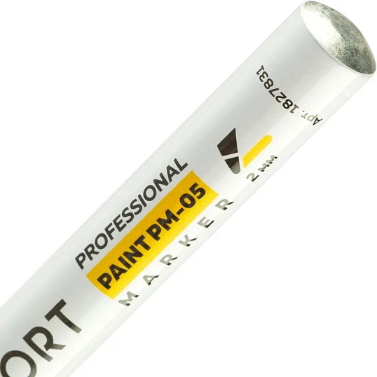 Маркер лаковый TOPFORT Paint 2 мм черный