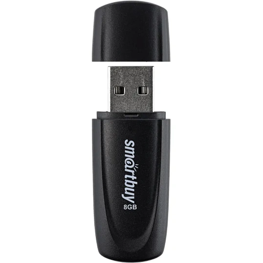 Флеш-память SmartBuy UFD 2.0 008GB Scout Black (SB008GB2SCK)