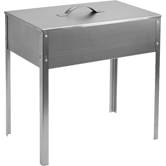 Мангал - коптильня Эконом 400х250х400мм, с 6 шам, в карт.кор.СОКОЛ/62-0012