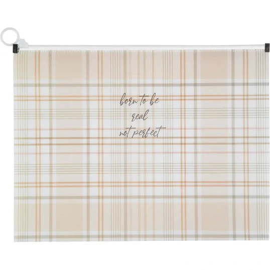 Папка-конверт на молнии zip А4 Attache Selection Casual, РР, 2шт/уп, 180мкм