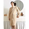 Халат Махровый Мужской  DELRAY Кимоно бежевый, L-XL,300 гр/м2