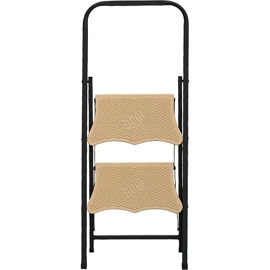 Стремянка MK802P стальная 2 ступени Алюмет односторонняя, ALUMET