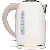 Чайник BigTech FEK216SМE, 1,7л, 2200 Strix, металл, беж