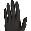 Перчатки нитрил., н/с, н/о,3,5г./шт,черн.FOXY-GLOVES XL 50пар/уп ШК4273