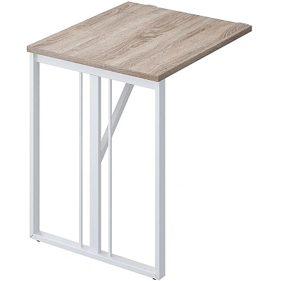 Брифинг Комус Мебель К-Loft Director 241B002 700х600х752 дуб сон темн/белый