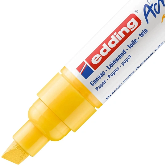 Набор акриловых маркеров Edding Start easy set 12 шт. + набор открыток