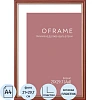 Рамка А4 пластиковая OFRAME 21х29,7 вишня 171056-A4 (12)