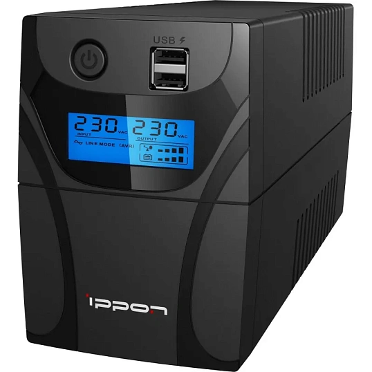 ИБП Ippon Back Power Pro II Euro 850 480Вт 850ВА черный (1005575)
