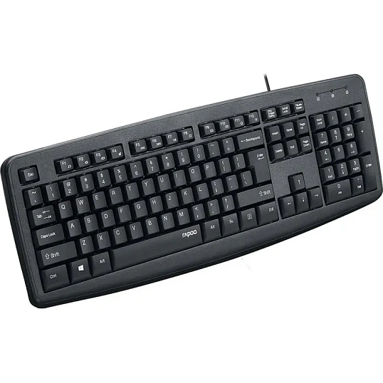 Клавиатура RAPOO NK2600 проводная, цвет - черный