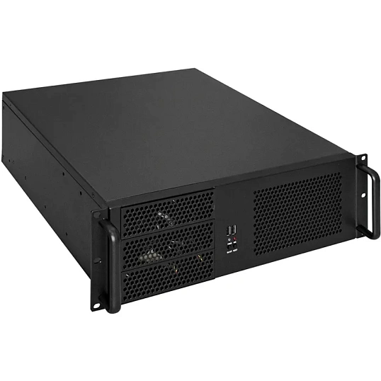 Корпус ExeGate Pro 3U390-08 (19, 3U, 390, без БП, USB) (EX264270RUS)