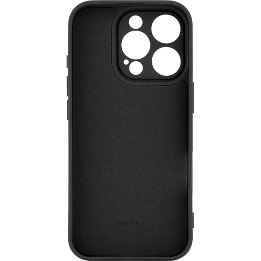 Чехол Rocket Sense iPhone16Pro,soft-touch матов,TPU,чёрн(RCS648BL63PSN-I24)