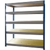 Стеллаж металлический MZ_МКФ18615-2.5   груз. 5 полок 1830х610х2500