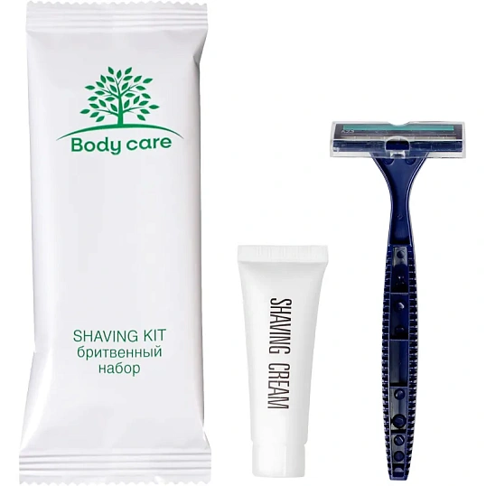 Набор бритвенный Luscan Body care ПЭ,200шт