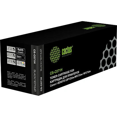 Картридж лазерный Cactus CS-C071H 071H чер.  для Canon LBP122dw/MF275dw