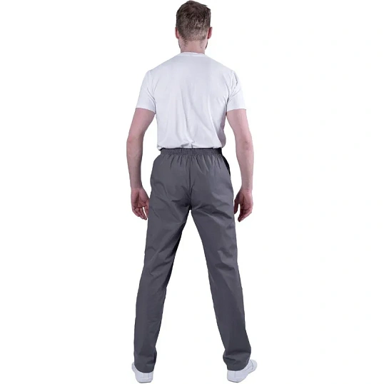 Костюм БИСТРО мужской цв.бел/т.сер (Кос846) (р.64-66) р.170-176