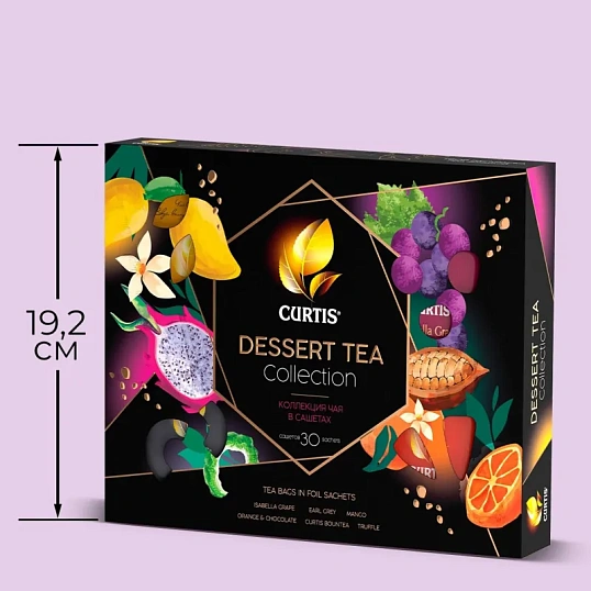 Чай Curtis Dessert Tea Collection ассорти, 30 сашет