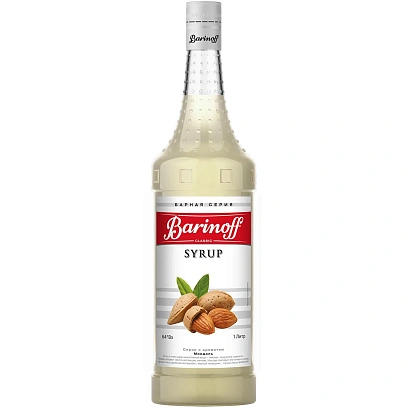 Сироп Barinoff миндаль, 1л 6шт/уп