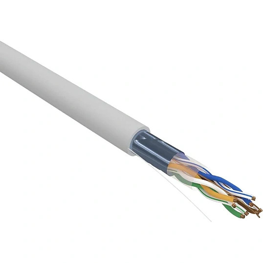 Кабель REXANT (02-0025) F/UTPCAT 5e,PVC,4х2х0,52мм,24AWG,INDOOR,SOLID,305м
