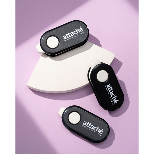 Ластик Attache Selection раздвижной с пластиковым черным держателем