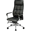 Кресло BN_Fc_EChair-597 ML кожа черный, алюминий