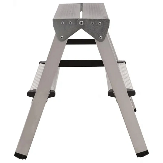 Стремянка  алюминиевая  2-х сторонняя. 2 ступени. серия 112 (1120202)