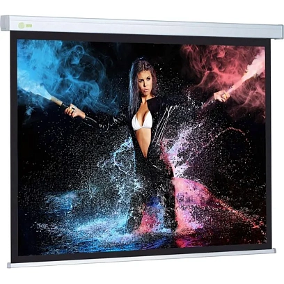 Экран настенный Cactus Wallscreen CS-PSW-180x180, 180x180см, 1:1, белый