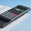 Калькулятор научный Deli E1710SR,240фун,2стр.дисп,10+2разр,162х84,темн.сер