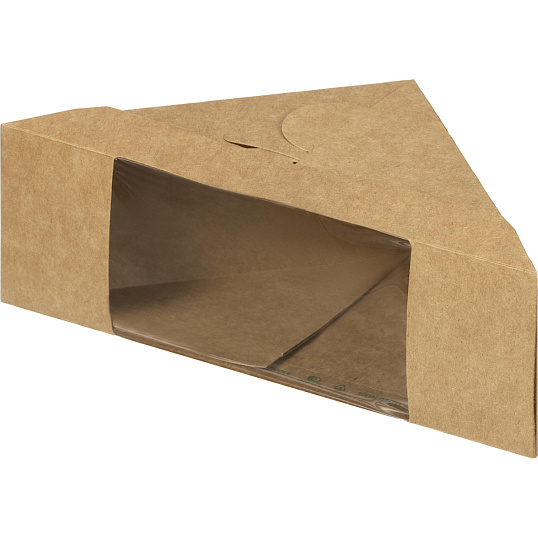 Упаковка ECO SANDWICH 60, 127х127х60, крафт, 800 шт/кор