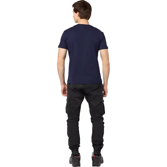 Футболка (160 г.) с кор.рукавом т син.(ХХХХL)