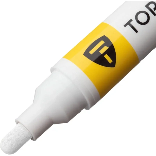 Маркер лаковый TOPFORT Paint 6 мм белый