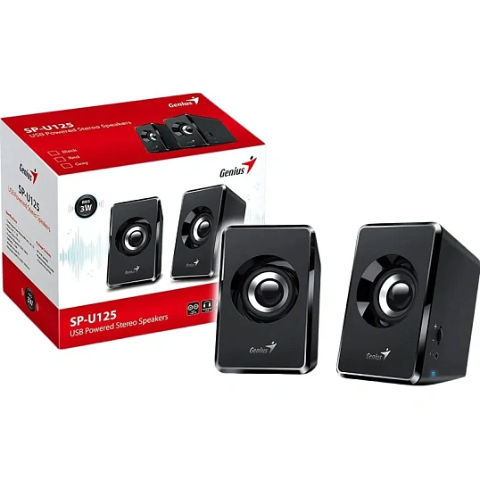 Акустическая система компьютерные Genius, SP-125U